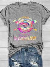 Mein Lieblings-Baseballspieler nennt mich Mawmaw T-Shirt
